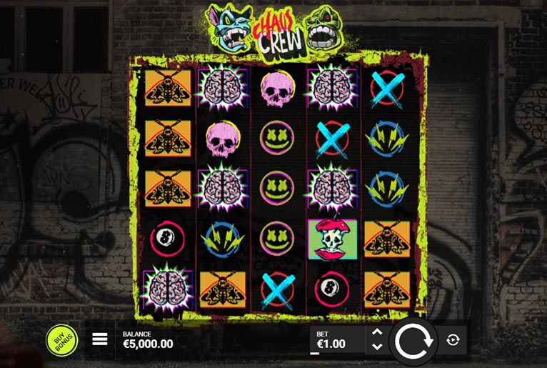 Слот Chaos Crew от Hacksaw Gaming