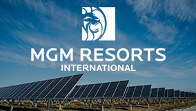 MGM Resorts открыл крупную солнечную батарею