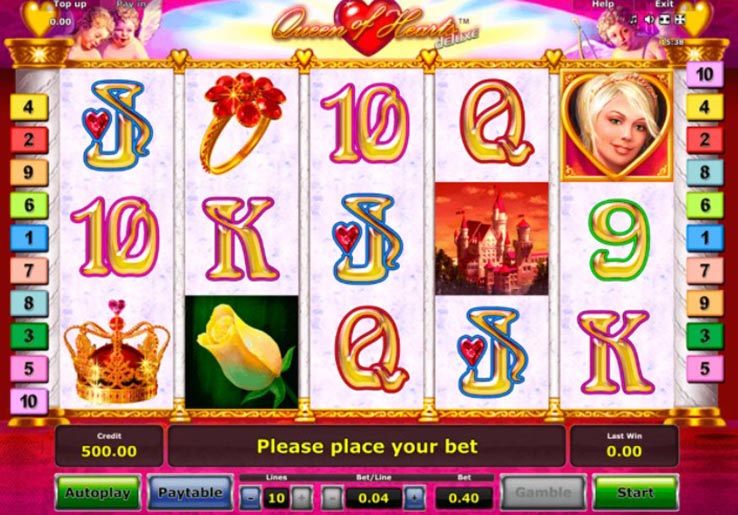 Оформление Queen of Heart