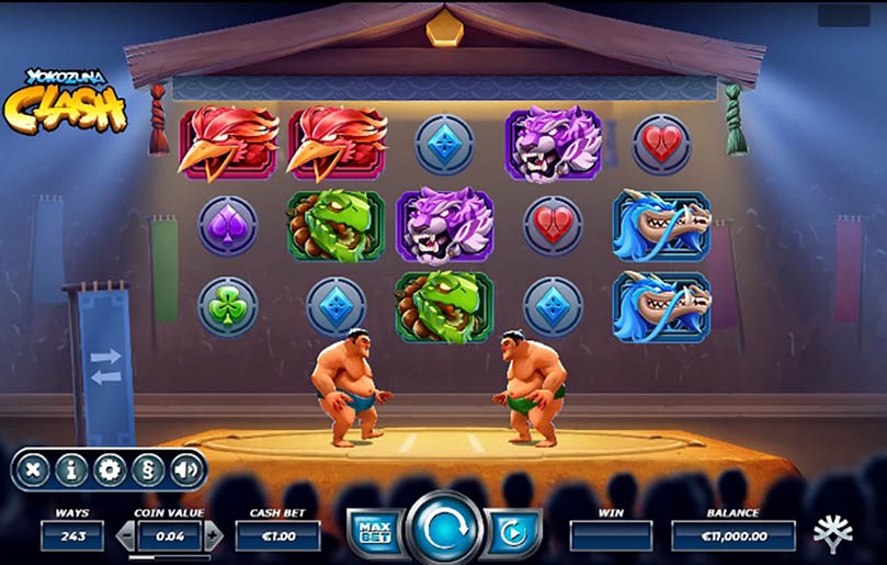 Игровое поле слота Yggdrasil Gaming