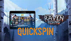 Quickspin представил новую игру — Raven Rising